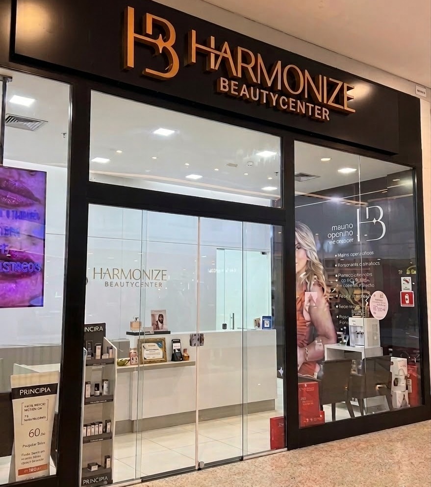 Fachada da clínica Harmonize Beauty Center